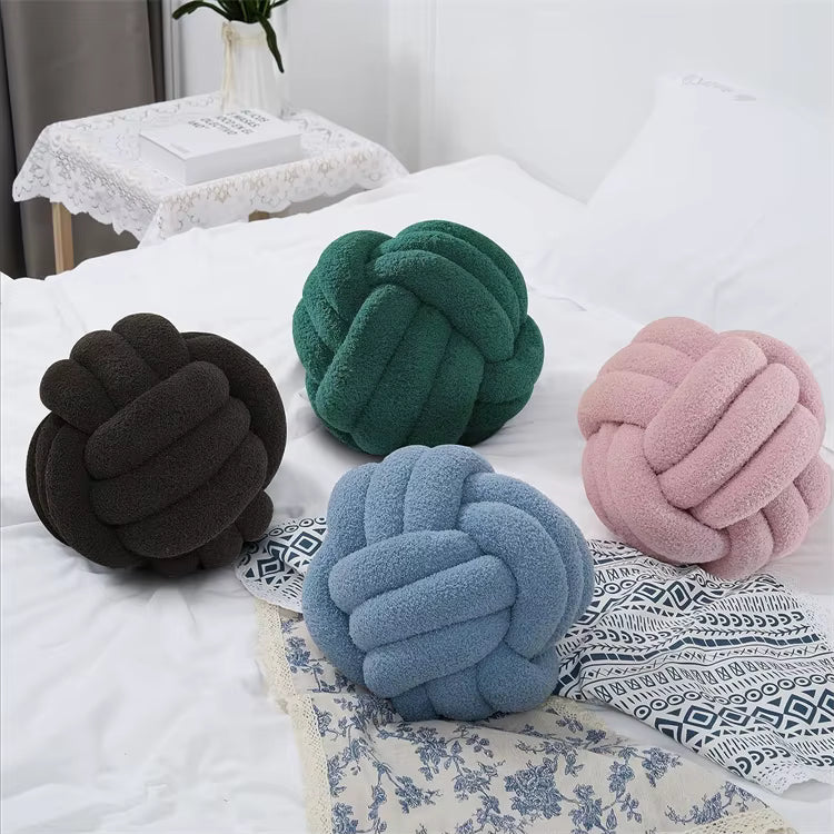 Knoten-Kissenball, weich, dekorative Kissen für Zuhause