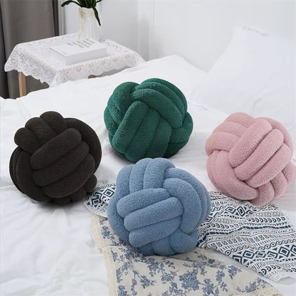 Knoten-Kissenball, weich, dekorative Kissen für Zuhause