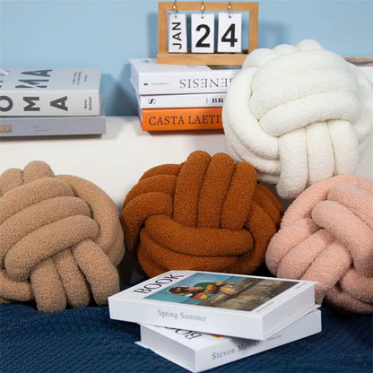Knoten-Kissenball, weich, dekorative Kissen für Zuhause